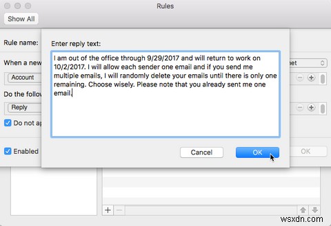 Macで不在時の自動返信メールを設定する方法【Apple Mail・iCloud・Outlook・Gmail対応】