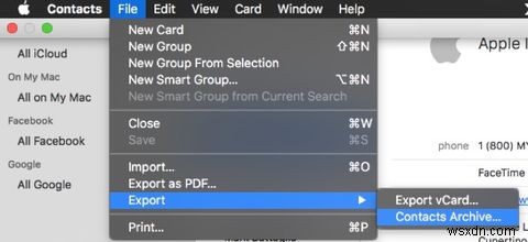 Macの連絡先をバックアップ・復元・整理するための簡単な手順