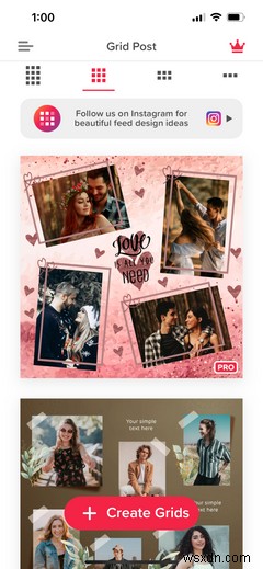 Instagramフィードが一気におしゃれに!グリッド写真を作れるおすすめiPhoneアプリ4選