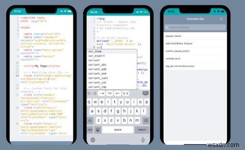 iOS・iPadOS対応のおすすめコーディングアプリ10選