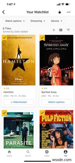 映画・テレビ番組の視聴履歴を管理できるおすすめiPhoneアプリ10選