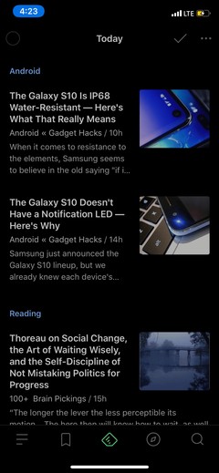 ダークモード対応の人気iPhoneアプリ15選【夜でも目に優しい】
