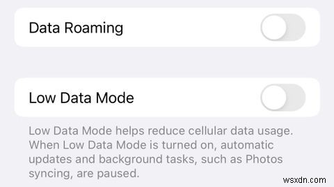 iPhoneの低データモードをオフにする方法をわかりやすく解説