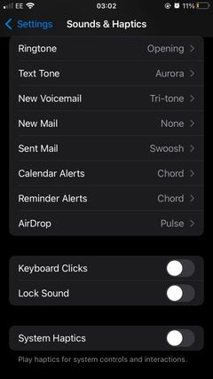 iPhone・iPadのうるさいシステムサウンドをオフにする方法