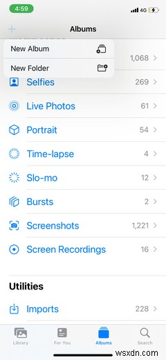 iPhone・iPadの「写真」アプリでアルバムとフォルダを使って写真を整理する方法