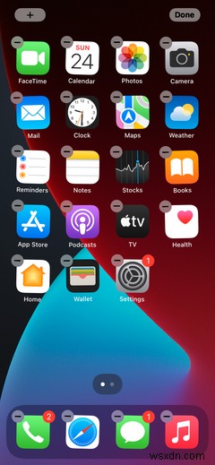 iPhoneでバッテリー残量（パーセンテージ）を表示する方法