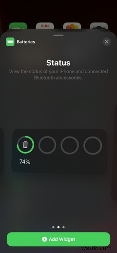 iPhoneでバッテリー残量（パーセンテージ）を表示する方法