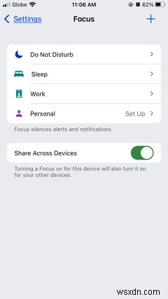 iOS 15のフォーカス機能を最大限に活用！設定しておきたい6つのフォーカスモード