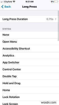 AssistiveTouchでiPhoneの仮想ホームボタンを使う方法