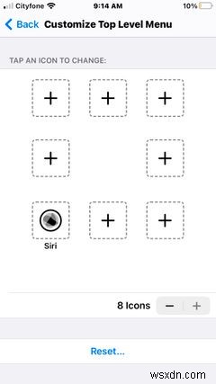 AssistiveTouchでiPhoneの仮想ホームボタンを使う方法