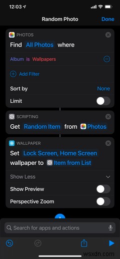 スケジュールに従ってiPhoneの壁紙を自動的に変更する方法