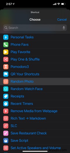 スケジュールに従ってiPhoneの壁紙を自動的に変更する方法