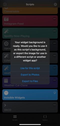 iPhoneのホーム画面に透明なカスタムウィジェットを追加する方法｜Scriptable活用術