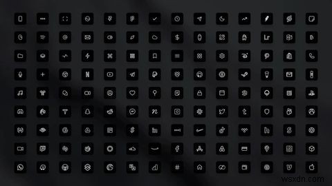 iPhoneのホーム画面をおしゃれにカスタマイズできるおすすめアプリアイコンパック25選