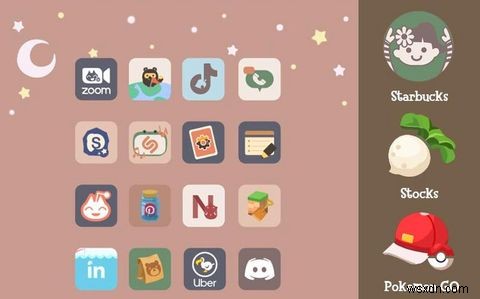 iPhoneのホーム画面をおしゃれにカスタマイズできるおすすめアプリアイコンパック25選