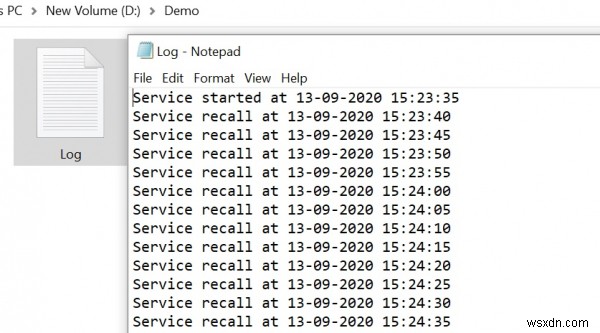 C#でコマンドプロンプトを使ってWindowsサービスをインストールする手順