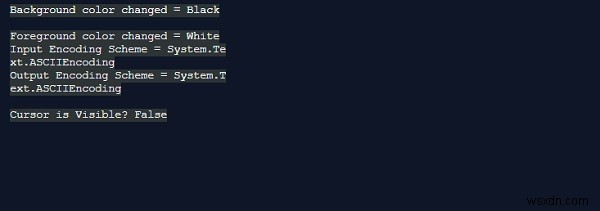 C#でコンソールのカーソル表示を変更する方法(CursorVisibleプロパティの使い方)