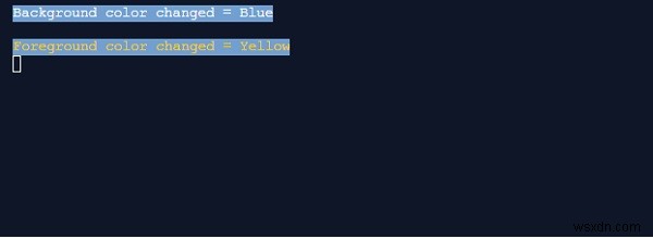 C#でコンソールのテキスト前景色を変更する方法