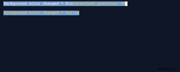 C#でコンソールのCursorLeftを変更するにはどうすればよいですか?
