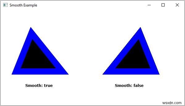 【JavaFX入門】2D形状のsmoothプロパティで図形の輪郭を滑らかに描画する方法