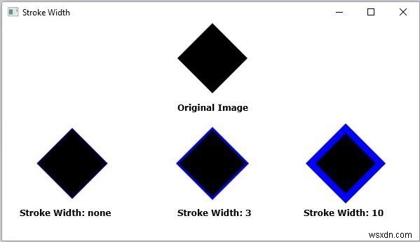 JavaFXの2D図形で輪郭線の太さを変える！strokeWidthプロパティの使い方