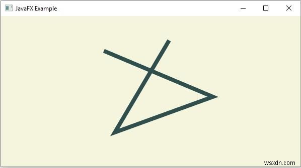 JavaFXでパス要素(直線)を作成する方法
