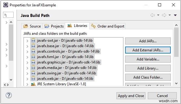 EclipseでJavaFXをセットアップする方法|Maven依存関係とJARの手動追加を解説
