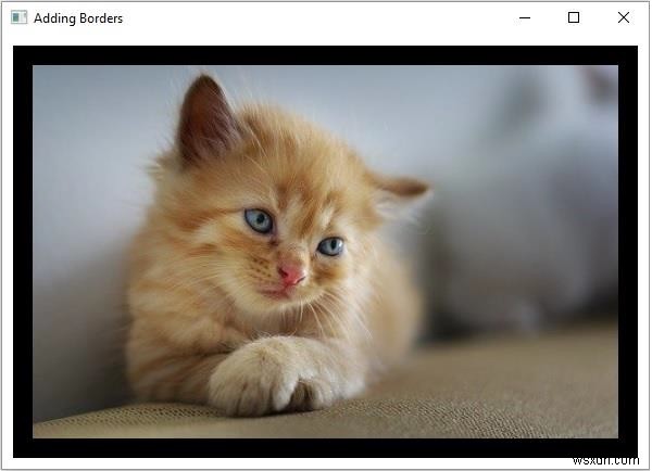 Java OpenCVライブラリで画像に境界線(ボーダー)を追加する方法