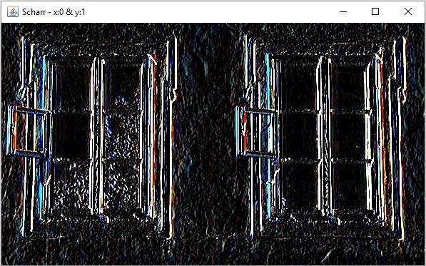 【Java × OpenCV】Scharr演算子によるエッジ検出の実装例を解説