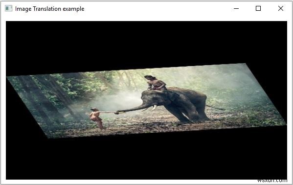 OpenCVとJavaで画像をアフィン変換する方法:warpAffine()の使い方と実装例