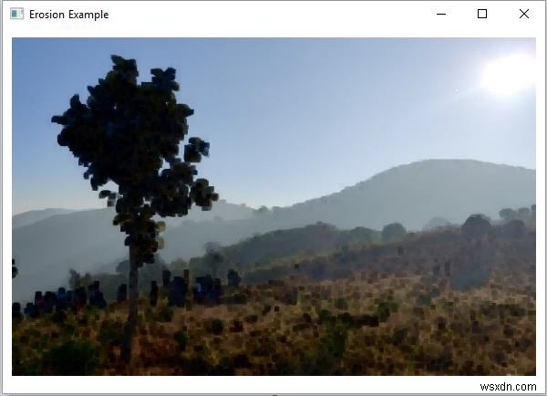 OpenCVで学ぶJavaによる画像侵食(エロージョン)処理の実装例