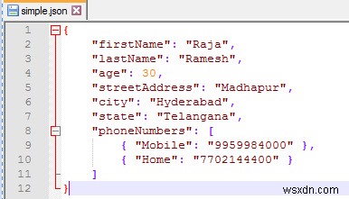 JavaでJsonPointerインターフェースを使用してJSONのキーの値を取得する方法