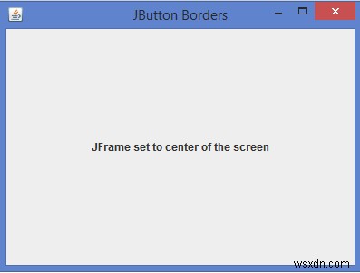 JavaでJFrameを画面の中央に表示する方法
