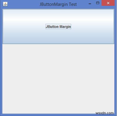 JavaでJButtonにマージン(余白)を設定する方法