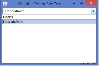 Javaで編集可能なJComboBoxを実装する方法【setEditable(true)の使い方を解説】