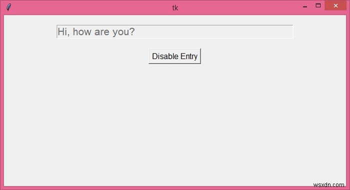 TkinterでEntryウィジェットを無効化する方法をわかりやすく解説