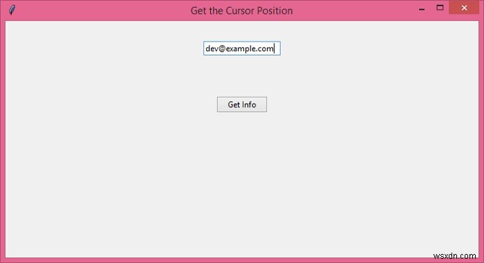 【Python】TkinterのEntryウィジェットでカーソル位置を取得する方法