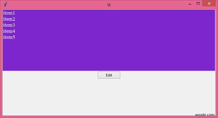 【Python】Tkinterのリストボックスで特定のアイテムを変更・置き換える方法