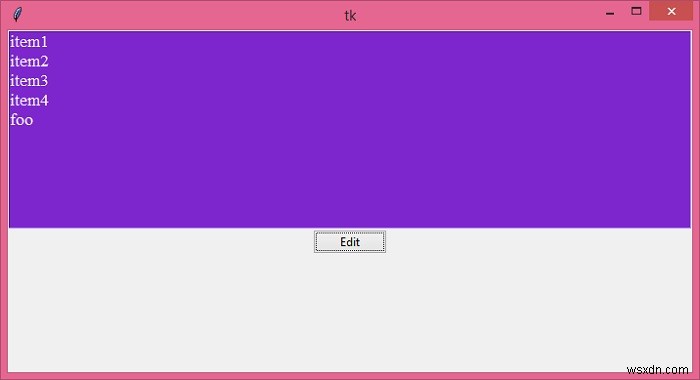 【Python】Tkinterのリストボックスで特定のアイテムを変更・置き換える方法