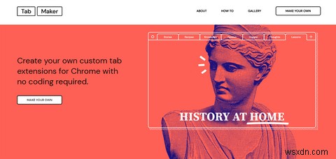 Googleの「Tab Maker」で新しいタブページ用の拡張機能を作成する方法
