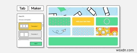 Googleの「Tab Maker」で新しいタブページ用の拡張機能を作成する方法