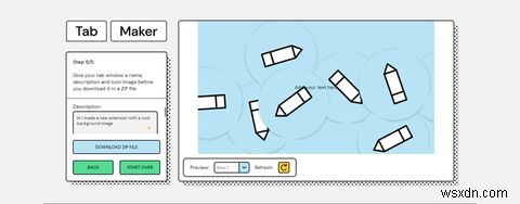 Googleの「Tab Maker」で新しいタブページ用の拡張機能を作成する方法