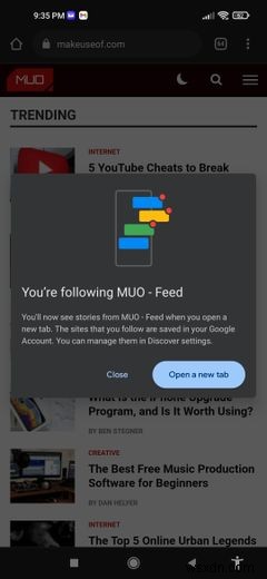 Android版Chromeに「フォロー」ボタンが登場！RSSフィードの使い方と管理方法を徹底解説