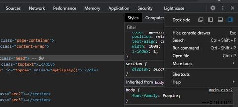 Chrome DevToolsでWebサイトの問題をトラブルシューティングする方法