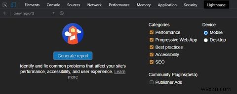 Chrome DevToolsでWebサイトの問題をトラブルシューティングする方法