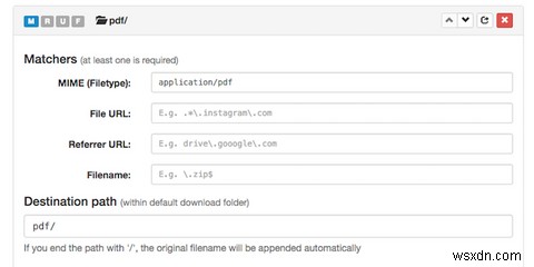 ChromeとFirefoxでファイル形式ごとにダウンロード先フォルダを自動設定する方法