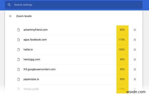 Chromeでカスタムズームレベルを管理・設定する方法