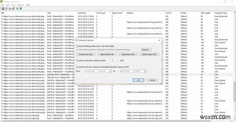 Chromeの閲覧履歴をHTML・CSV・TXT形式でエクスポートする方法