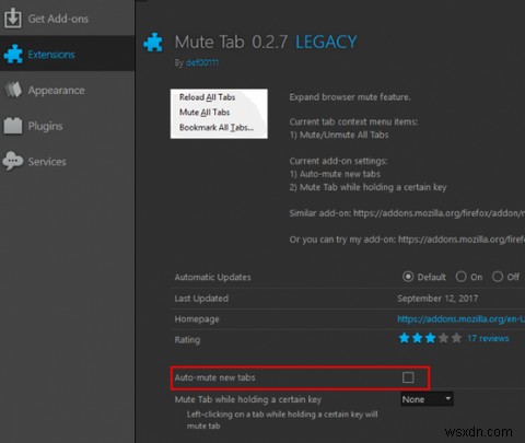 ChromeとFirefoxで新しいタブを自動的にミュートする方法