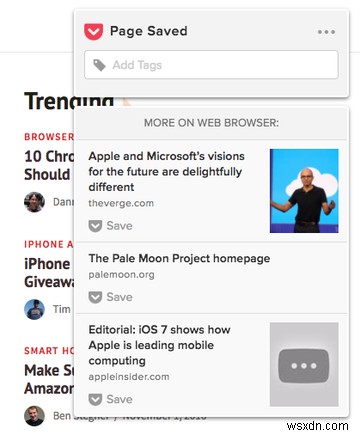 Chromeの新しいタブに表示されるPocketのトレンドストーリーを非表示にする方法